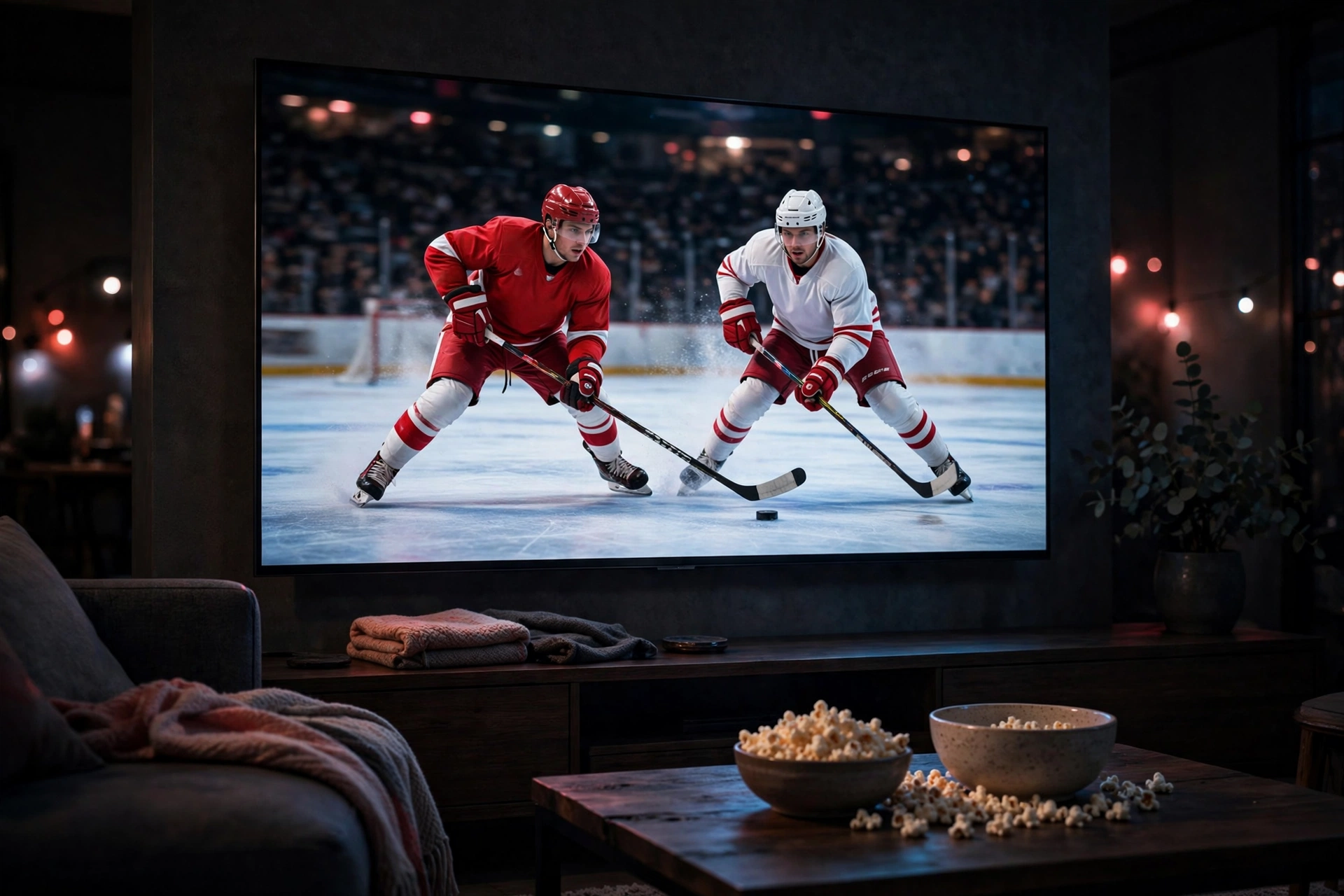 Watching hockey in 4K on IPTV